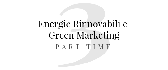 master in green economy total quality management project financing certificazioni ambientali master part time business school corso alta formazione aim roma part time